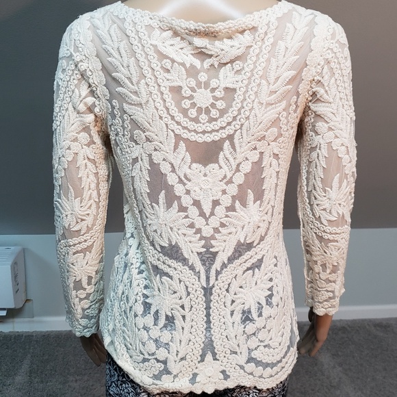 Express Sheer Blouse - Picture 4 of 5